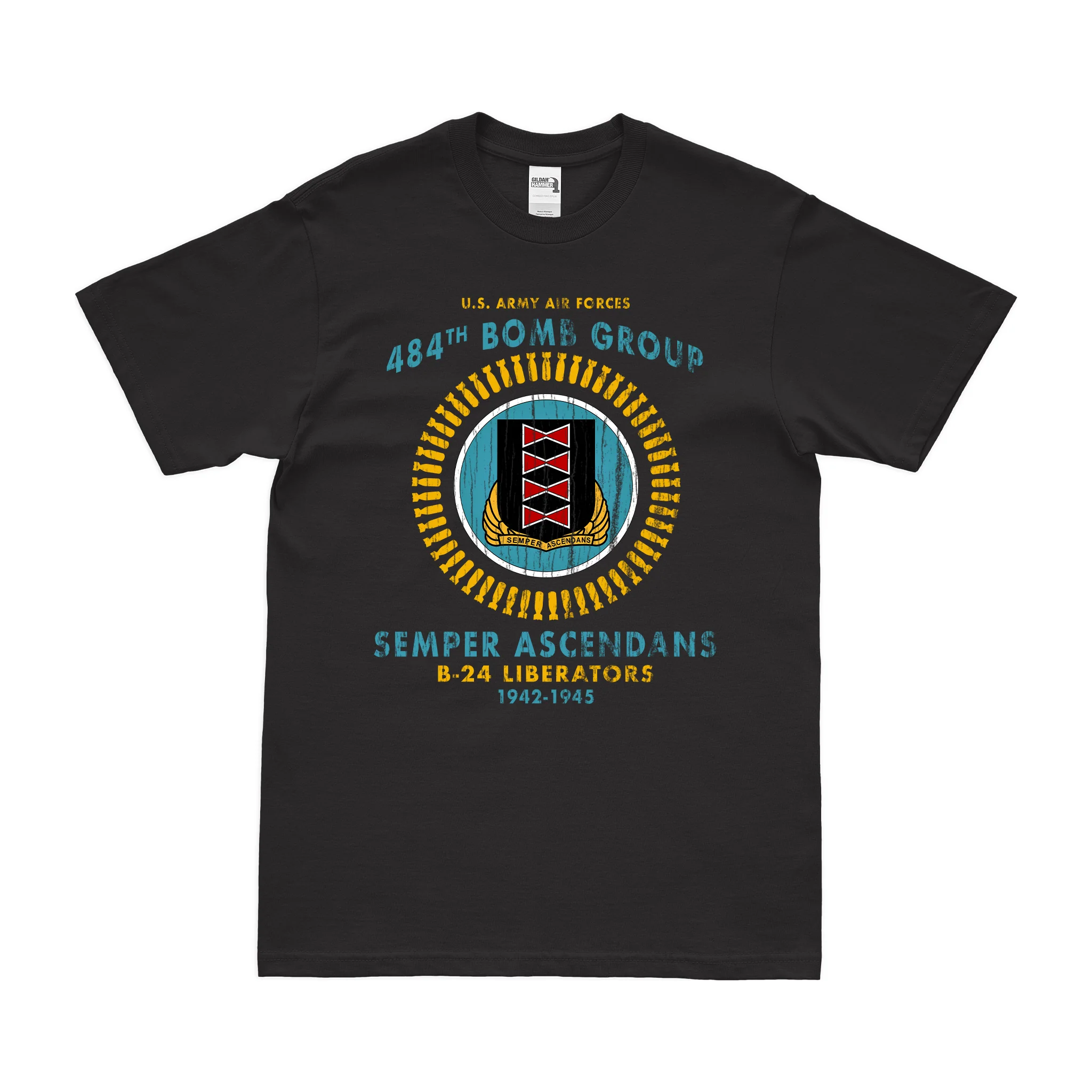 484th Bomb Group WW2 Legacy T-Shirt - Image 3