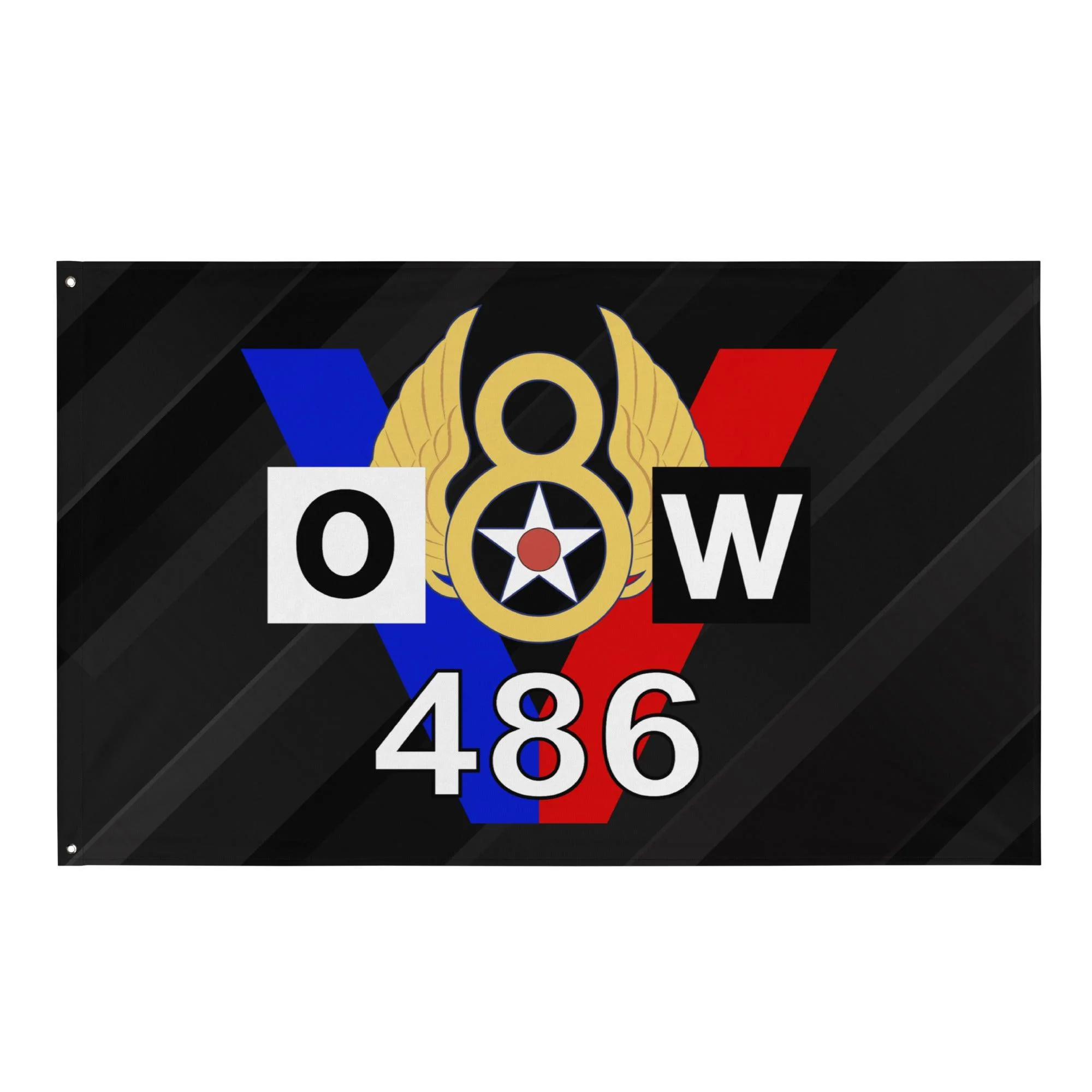 486th Bombardment Group Logo Emblem Flag - Image 3