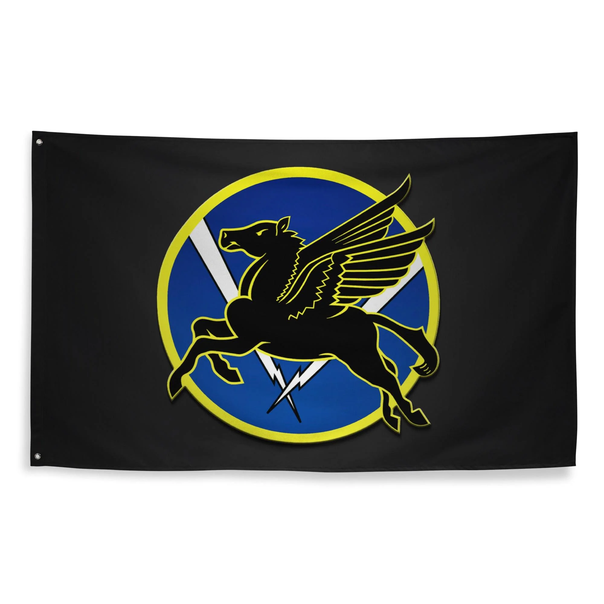 486th Fighter Squadron WW2 Black Flag - Image 4