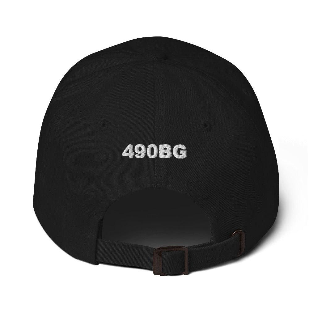 490th Bomb Group "T" Tail Code Logo Embroidered Hat - Image 2