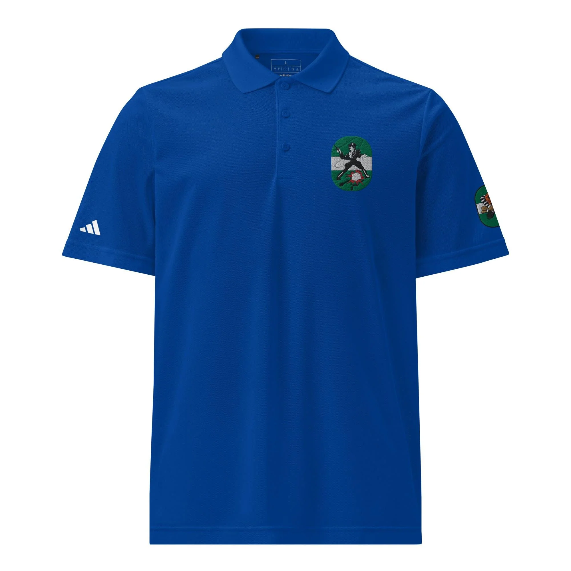 491st BG 854th Bomb Squadron Embroidered Adidas® Sport Polo - Image 9
