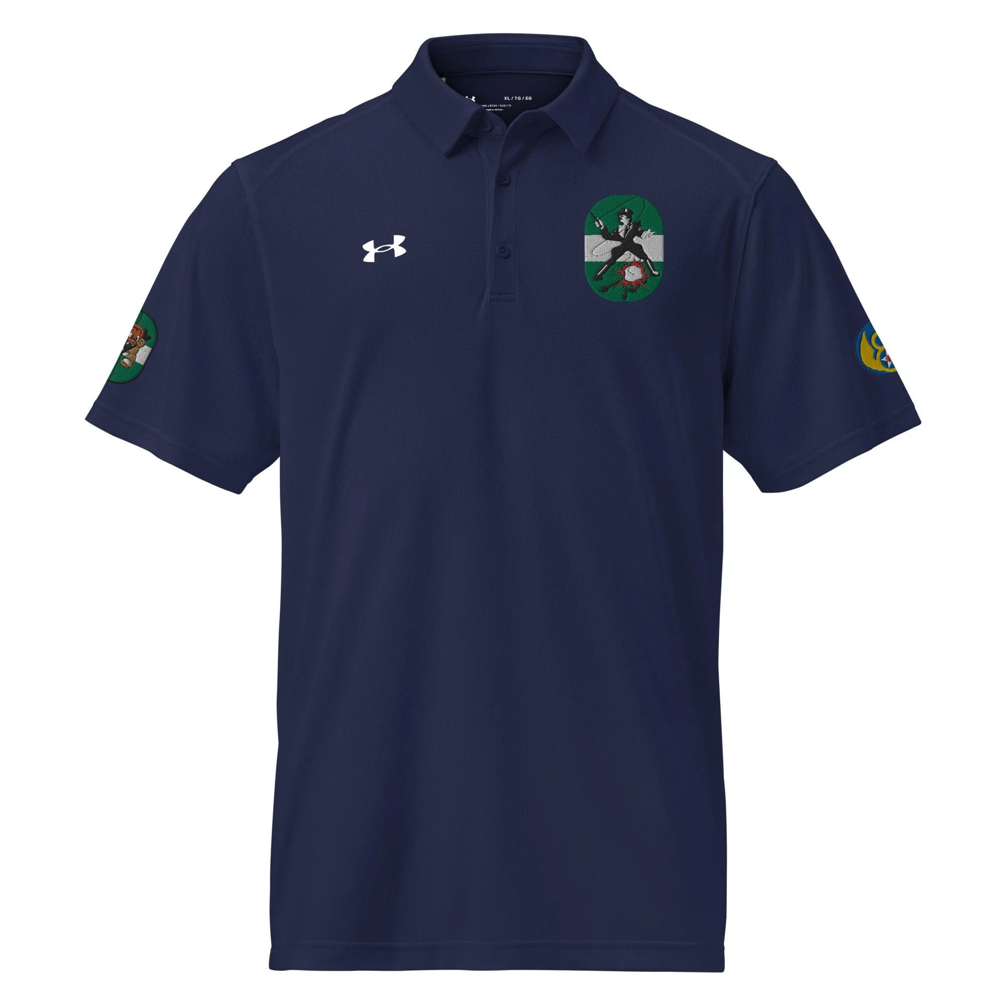 491st BG - 854th Bomb Squadron Embroidered Under Armour® Men's Polo - Image 5