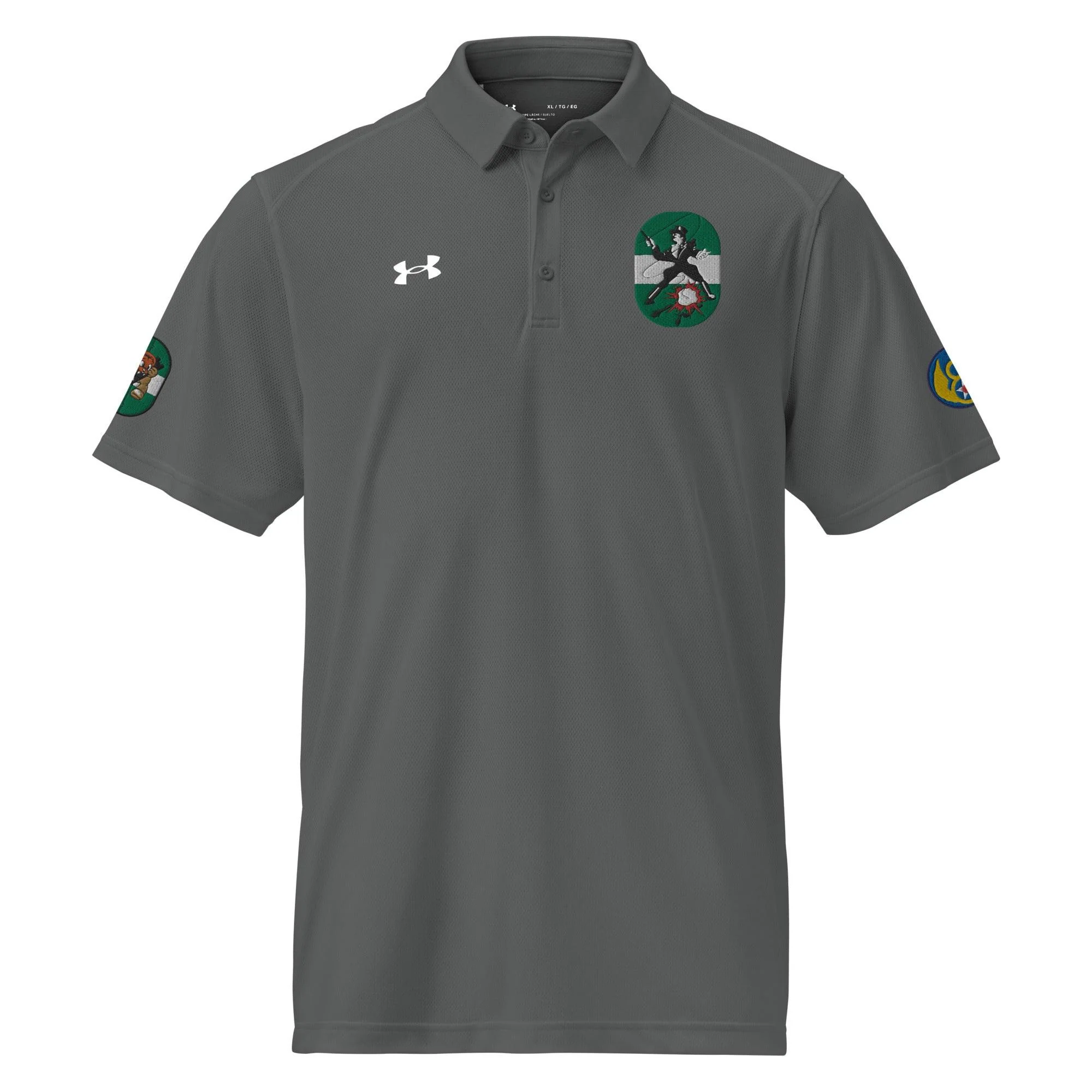 491st BG - 854th Bomb Squadron Embroidered Under Armour® Men's Polo - Image 9