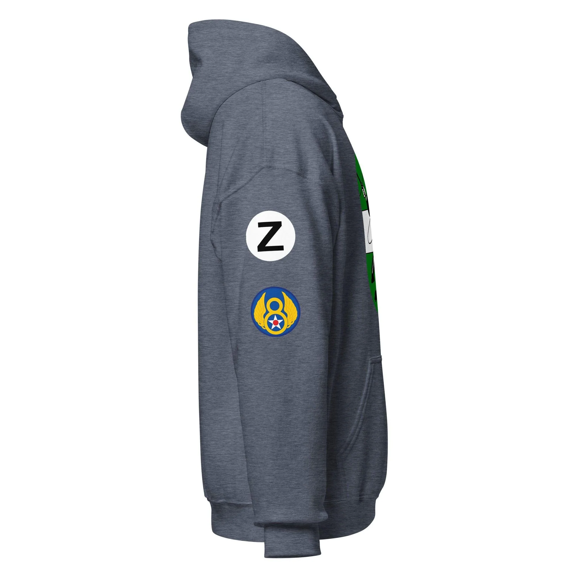 491st Bomb Group WW2 Squadron 8th Air Force Legacy Unisex Hoodie - Image 14
