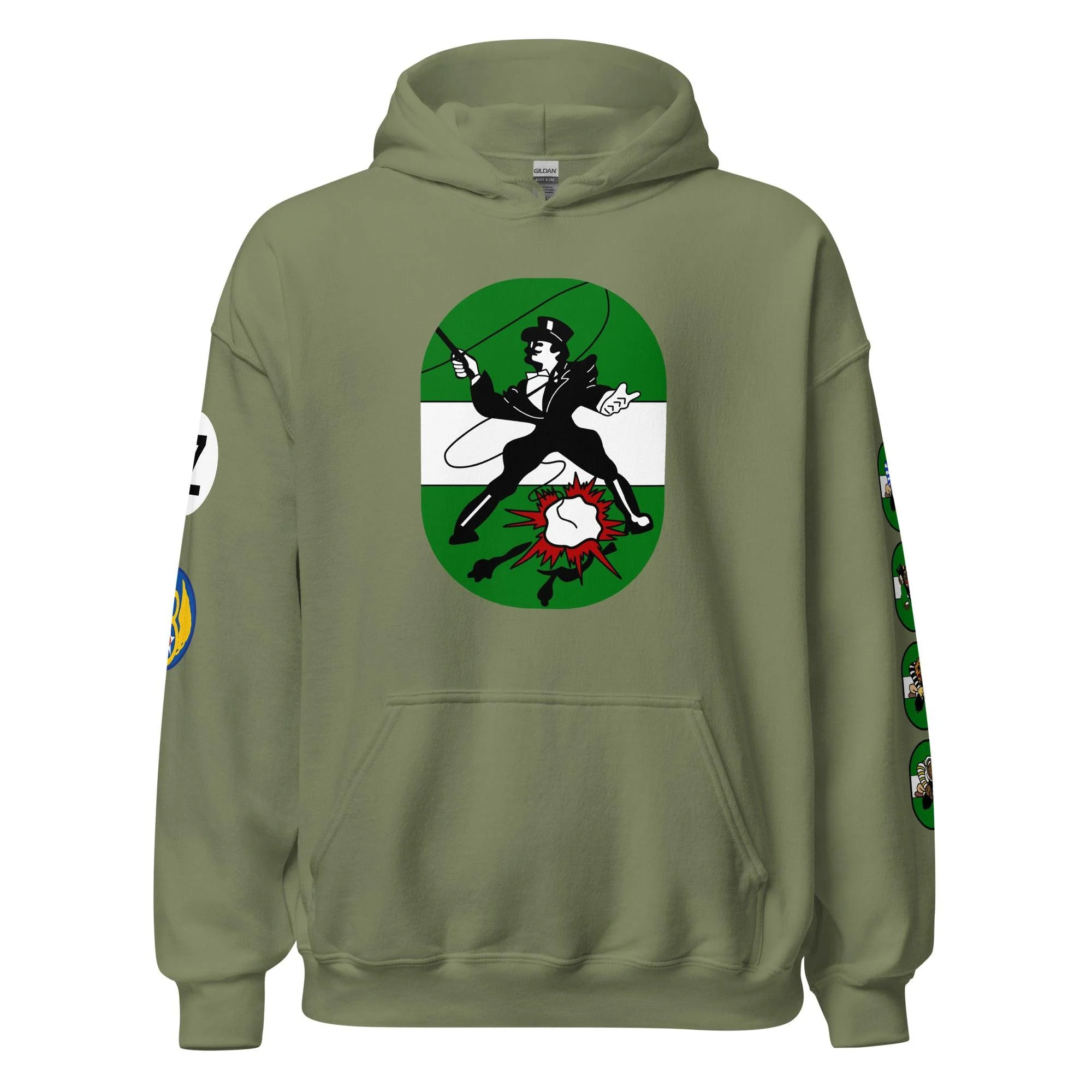 491st Bomb Group WW2 Squadron 8th Air Force Legacy Unisex Hoodie - Image 16