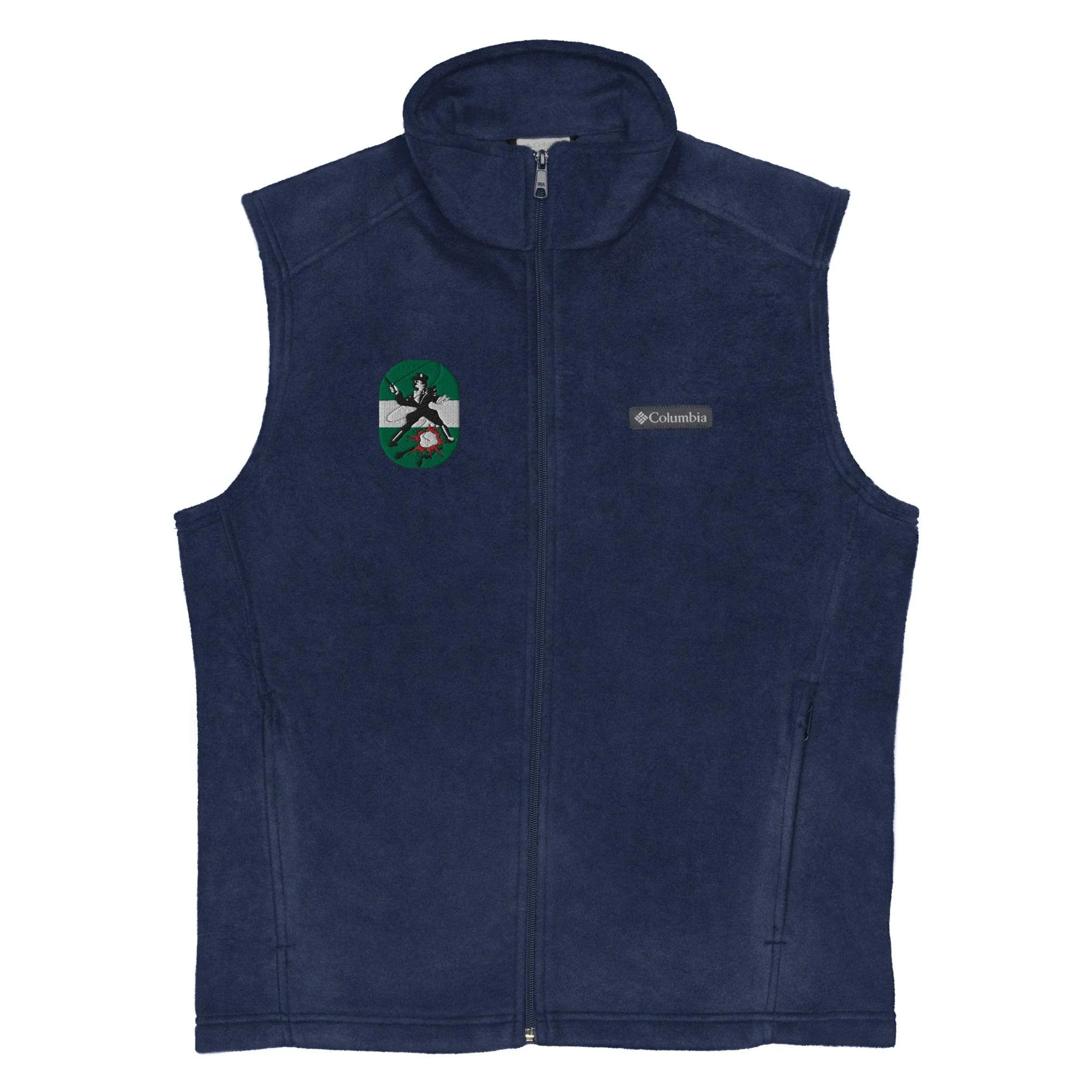 491st Bomb Group 'Ringmasters' Embroidered Men’s Columbia® Fleece Vest - Image 3