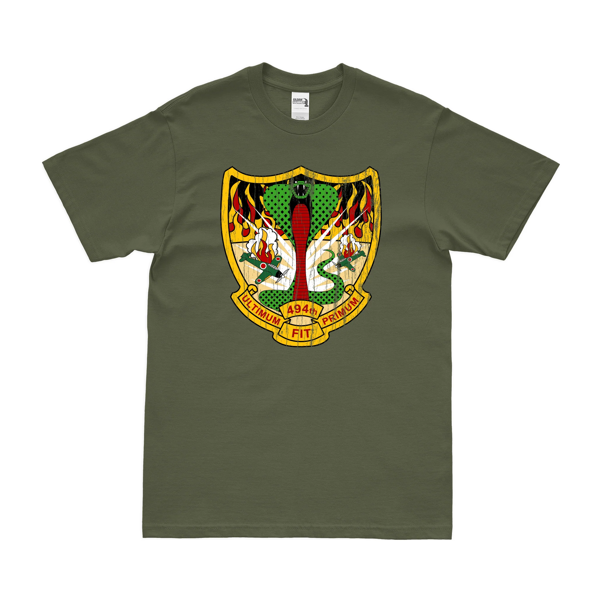 494th Bomb Group 'Kelley's Kobras' T-Shirt - Image 4