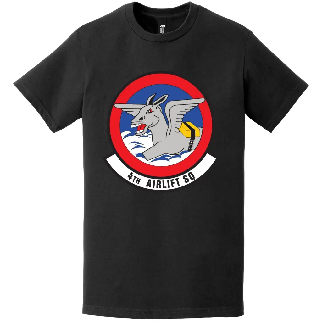 4th Airlift Squadron Logo Emblem T-Shirt