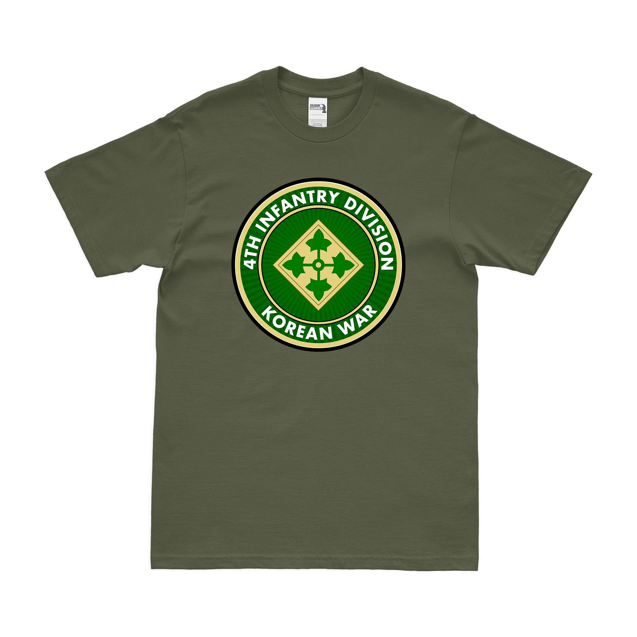 4th Infantry Division Korean War Legacy T-Shirt - Image 2