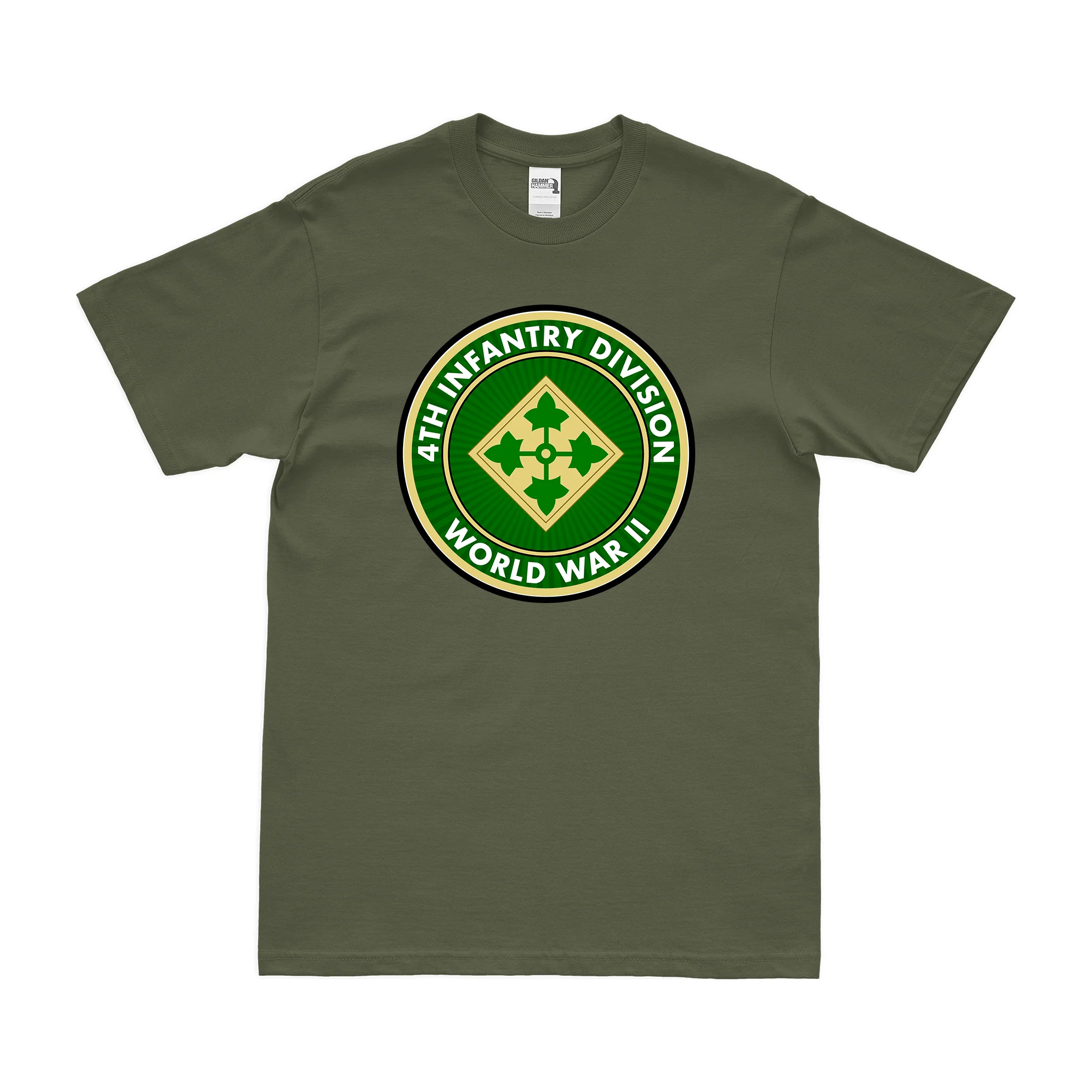 4th Infantry Division WW2 Legacy T-Shirt - Image 2