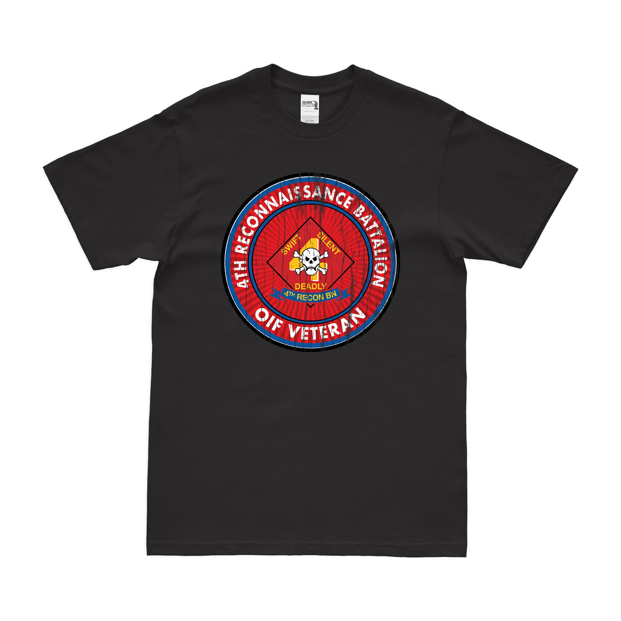 4th Recon Bn OIF Veteran T-Shirt - Image 3