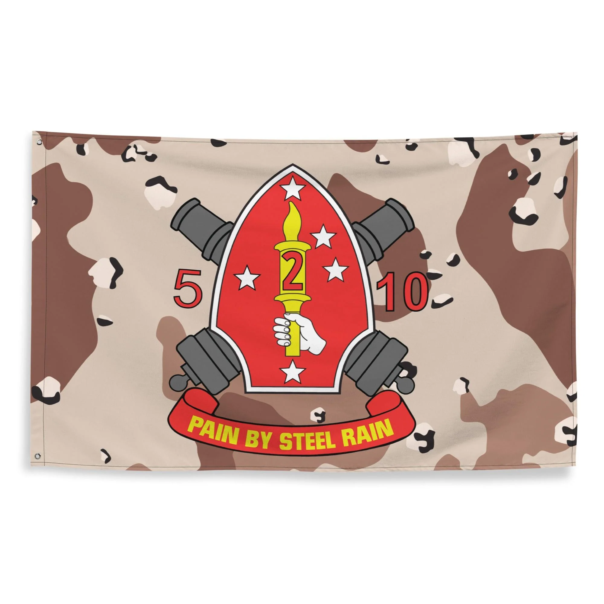 5/10 Marines Chocolate-Chip Camo USMC Flag - Image 4