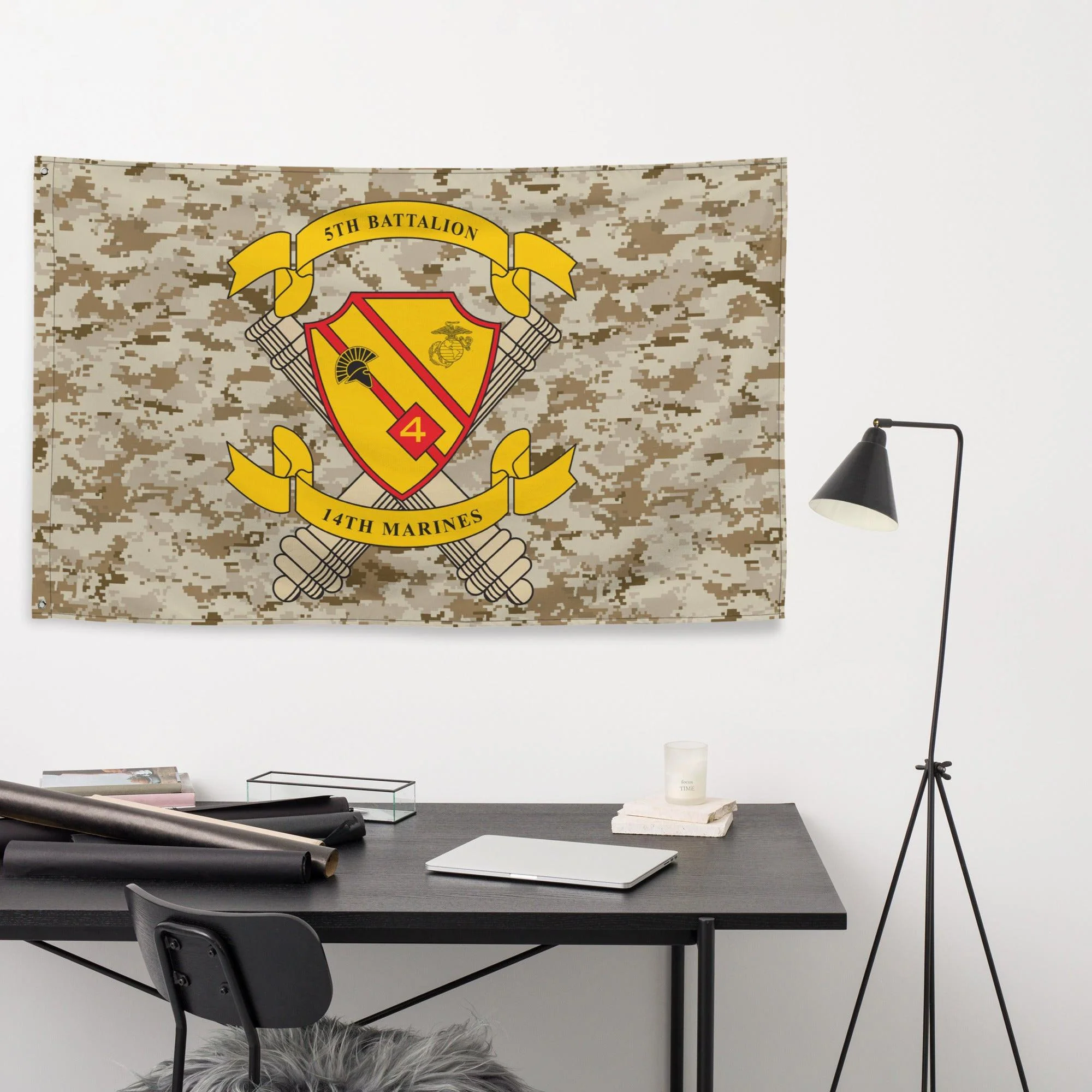 5/14 Marines MARPAT Camo USMC Flag - Image 3