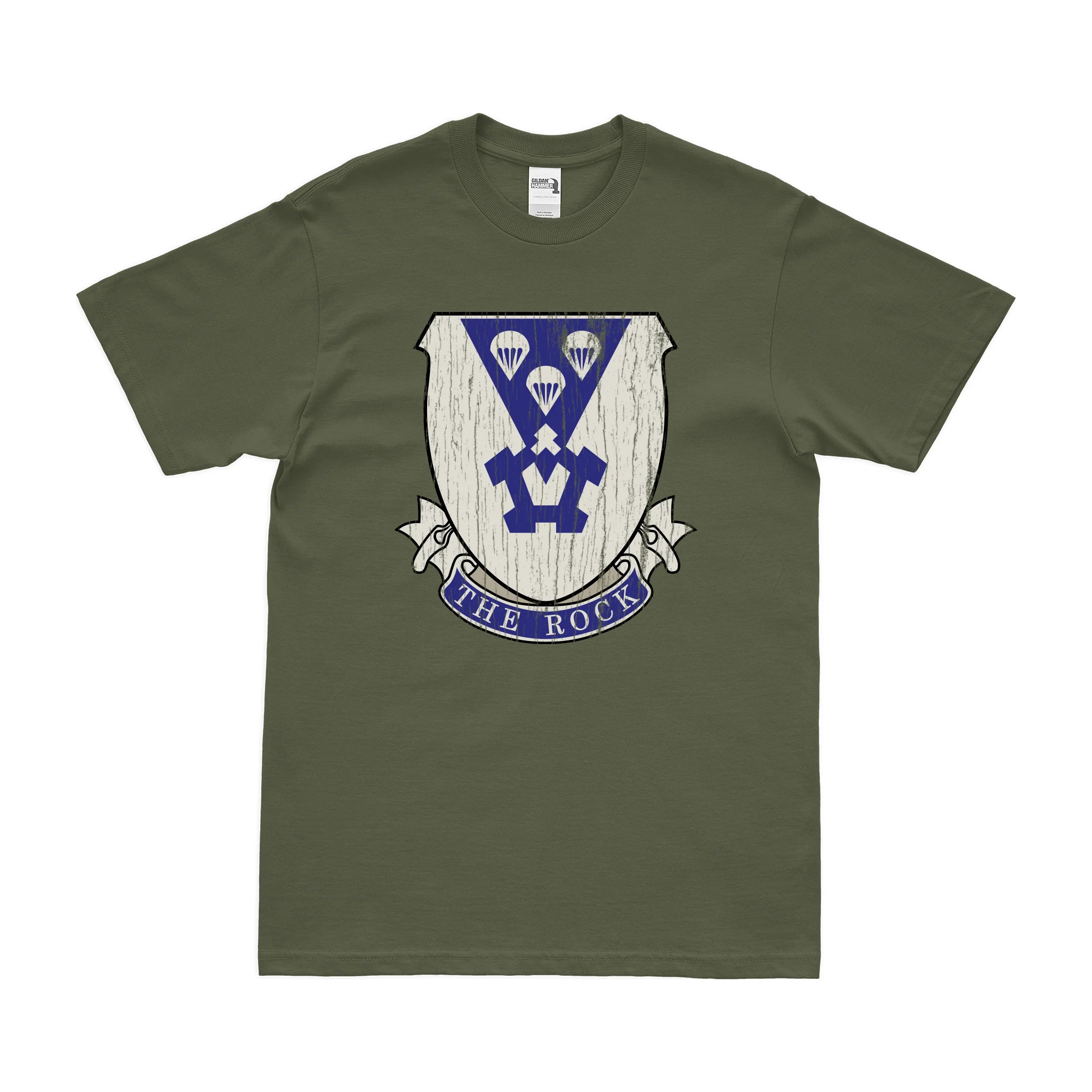 503rd Airborne Infantry Regiment 'The Rock' T-Shirt - Image 4