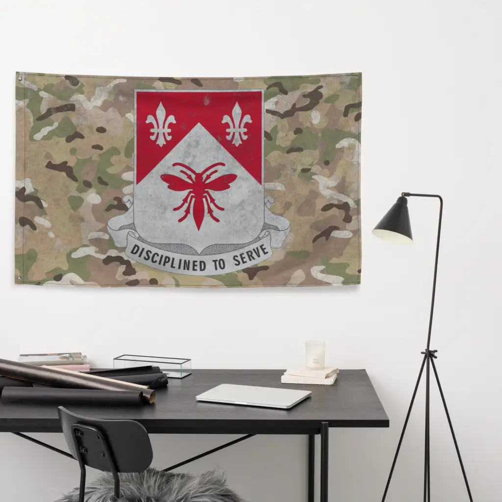 505th Engineer Battalion Indoor Wall Flag - Image 4