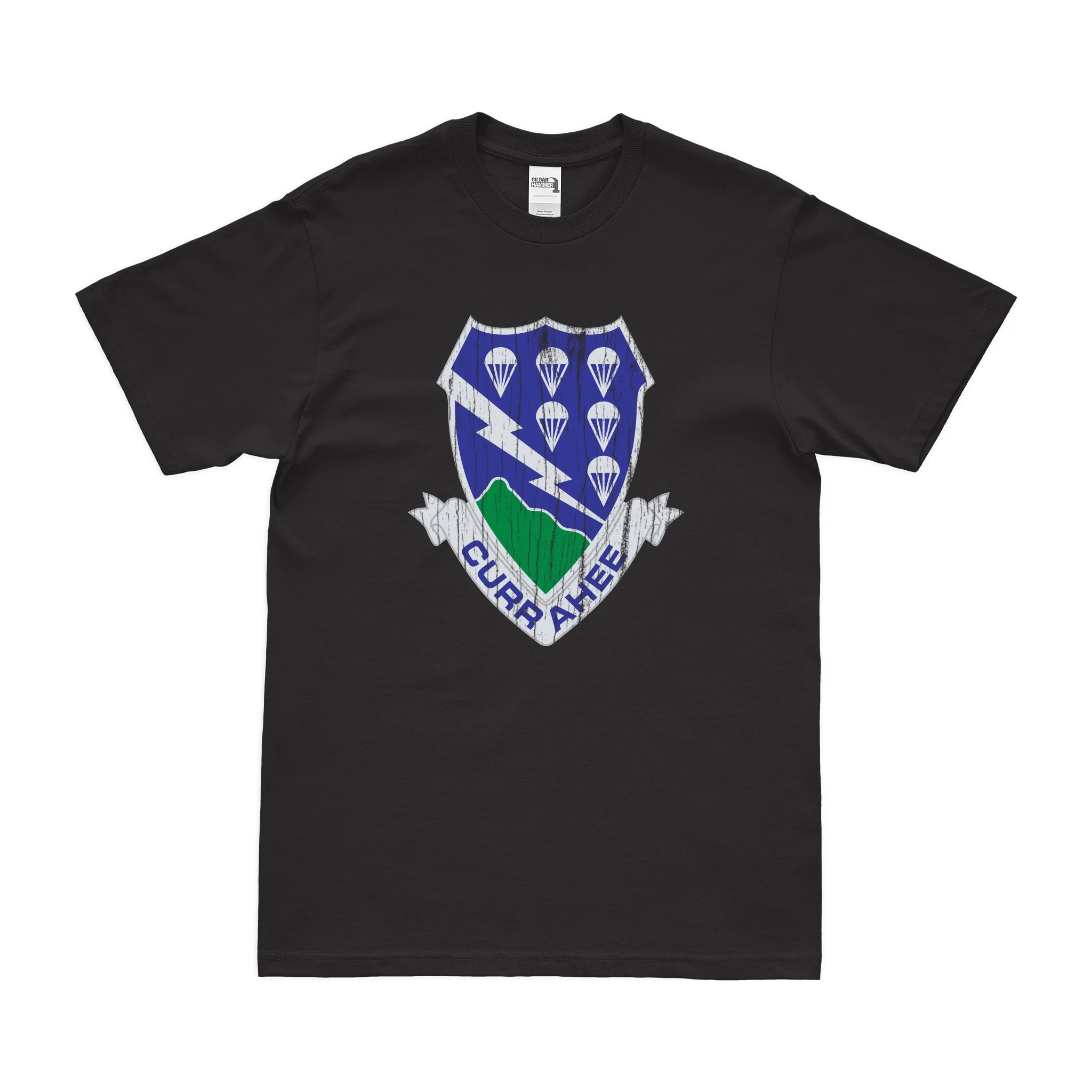 506th Airborne Infantry Regiment Emblem T-Shirt - Image 3
