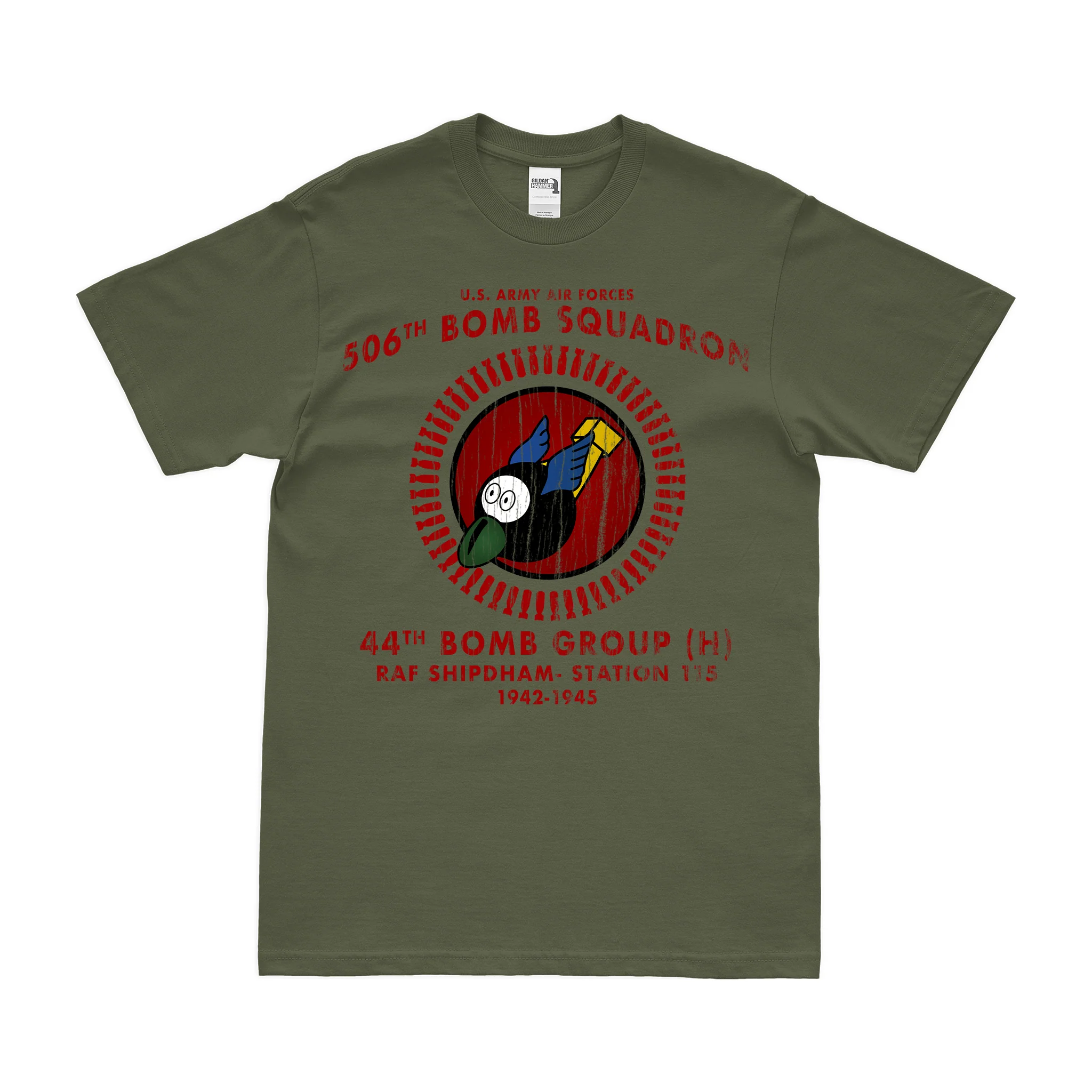 506th Bombardment Squadron WW2 Legacy T-Shirt - Image 4
