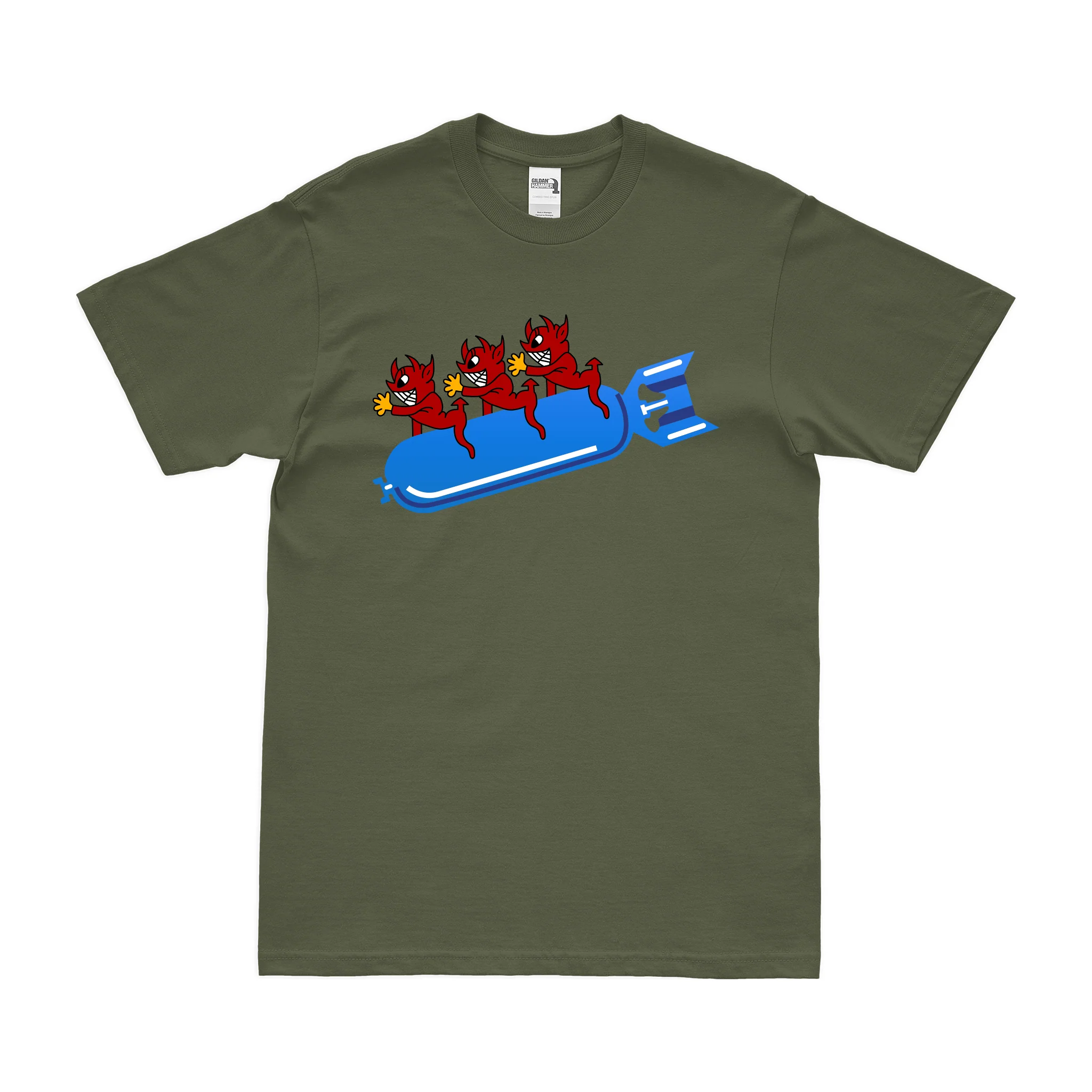 515th Bombardment Squadron USAAF WW2 T-Shirt - Image 2