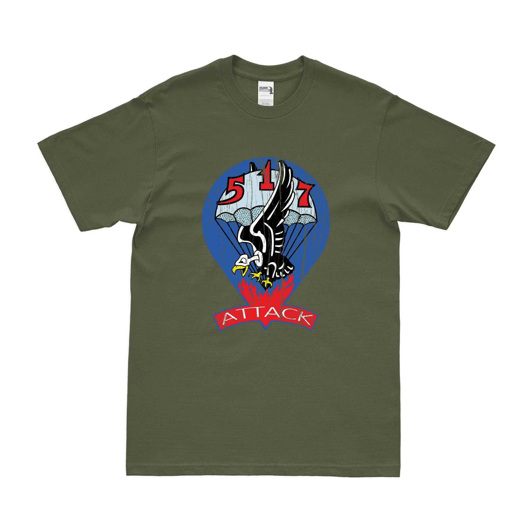 517th Parachute Infantry Regiment (517th PIR) T-Shirt - Image 4
