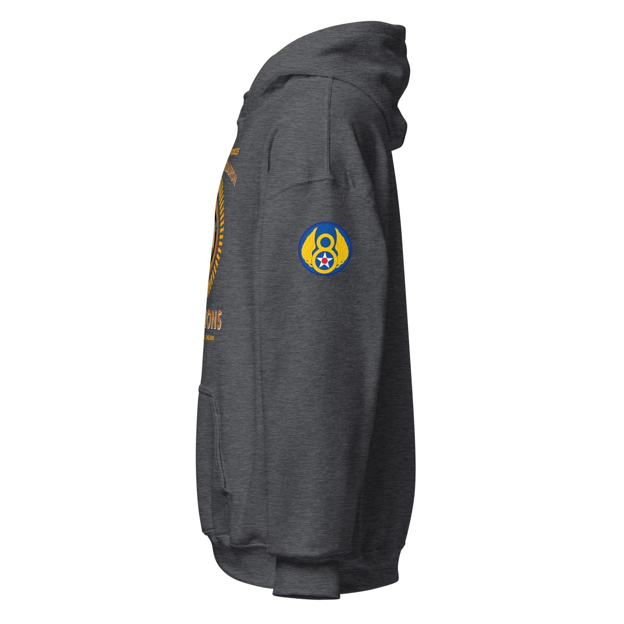 533rd Bomb Squadron 381st BG WW2 Legacy Unisex Hoodie - Image 12