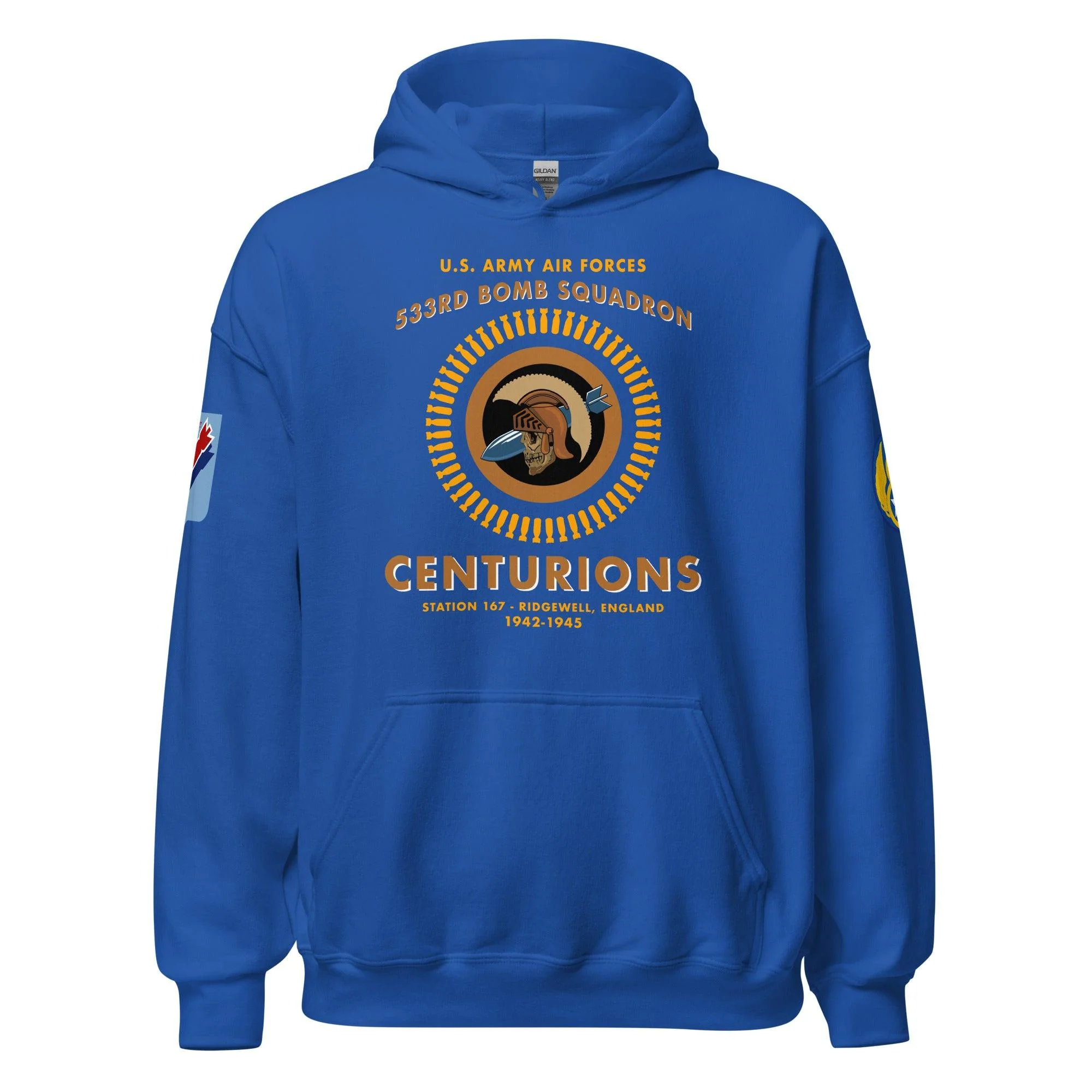 533rd Bomb Squadron 381st BG WW2 Legacy Unisex Hoodie - Image 13