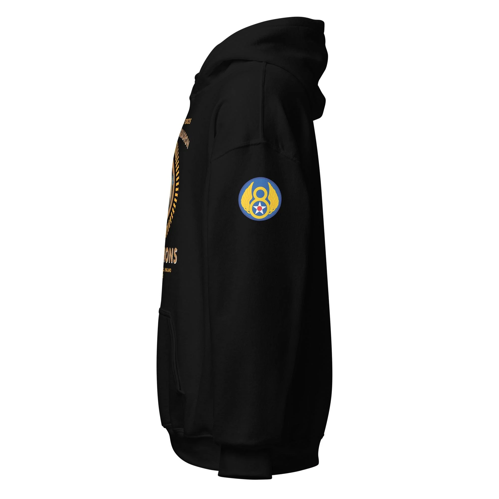 533rd Bomb Squadron 381st BG WW2 Legacy Unisex Hoodie - Image 4