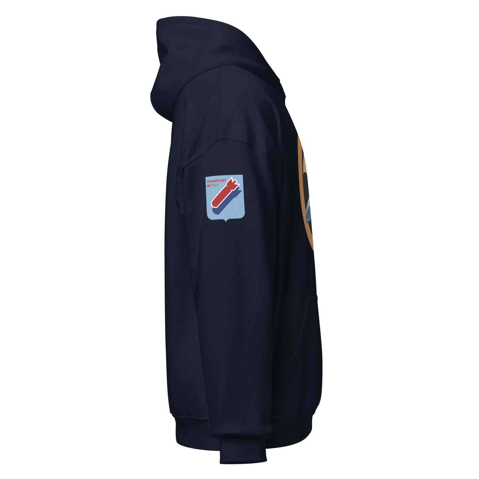 533rd Bombardment Squadron (Heavy) 381st BG WW2 Unisex Hoodie - Image 6