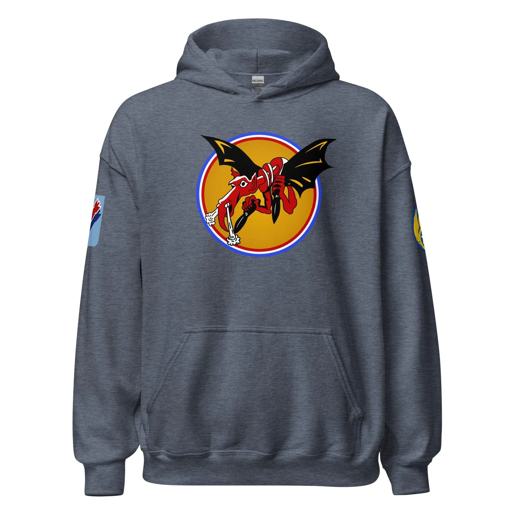 534th Bombardment Squadron (Heavy) 381st BG WW2 Unisex Hoodie - Image 17