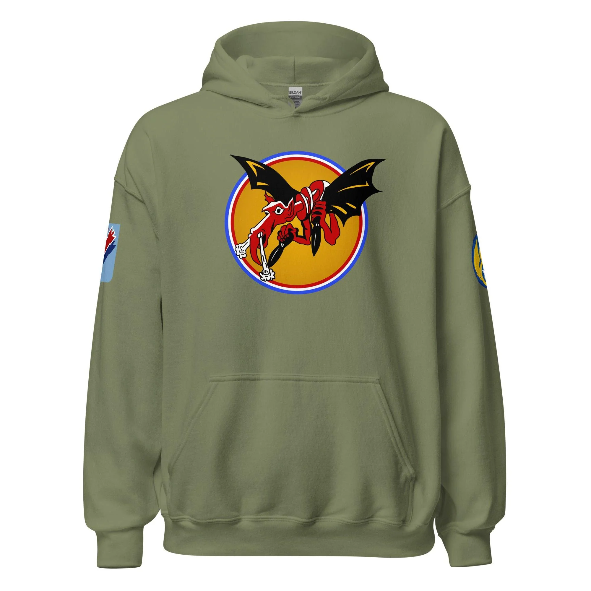 534th Bombardment Squadron (Heavy) 381st BG WW2 Unisex Hoodie - Image 21