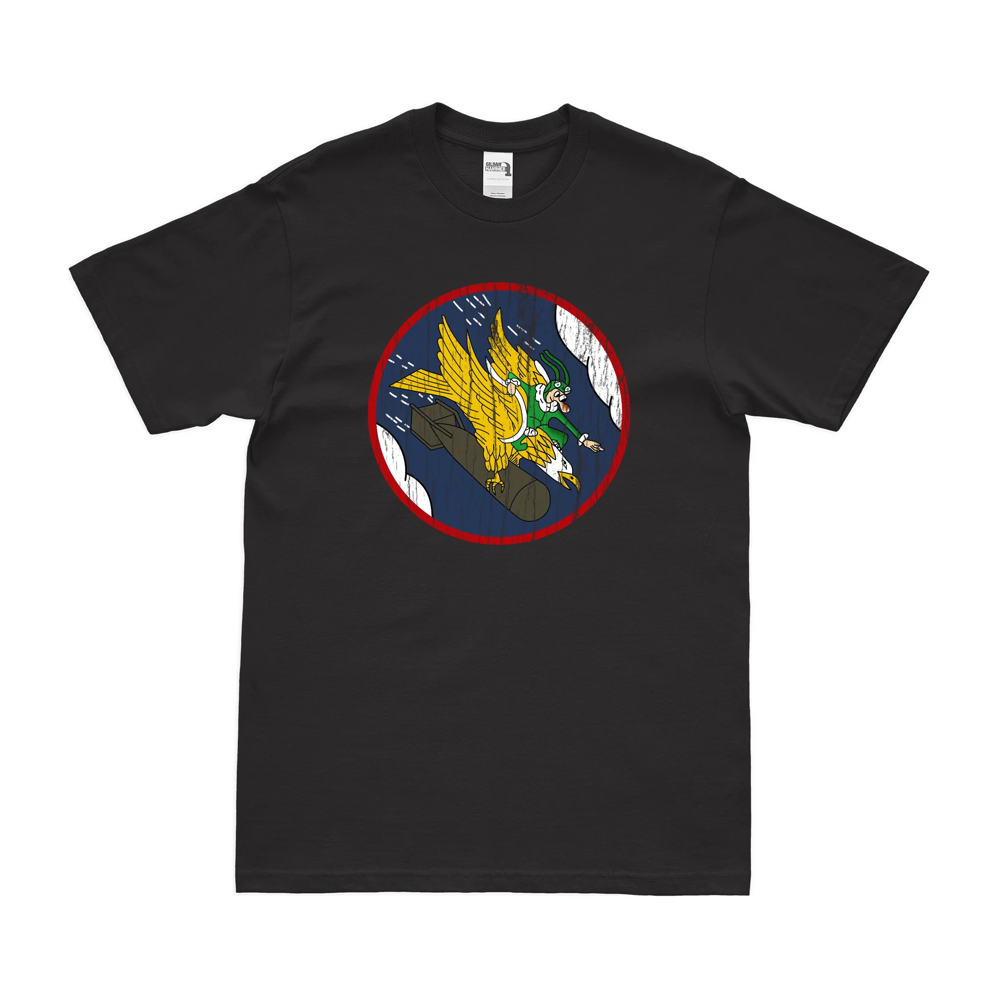 546th Bombardment Squadron WW2 Emblem T-Shirt - Image 3