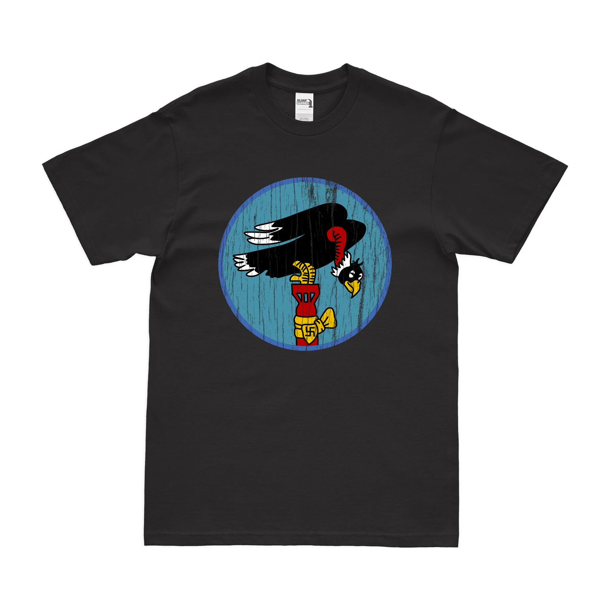 547th Bombardment Squadron WW2 Emblem T-Shirt - 384th Bomb Group, Eighth Air Force - Image 3