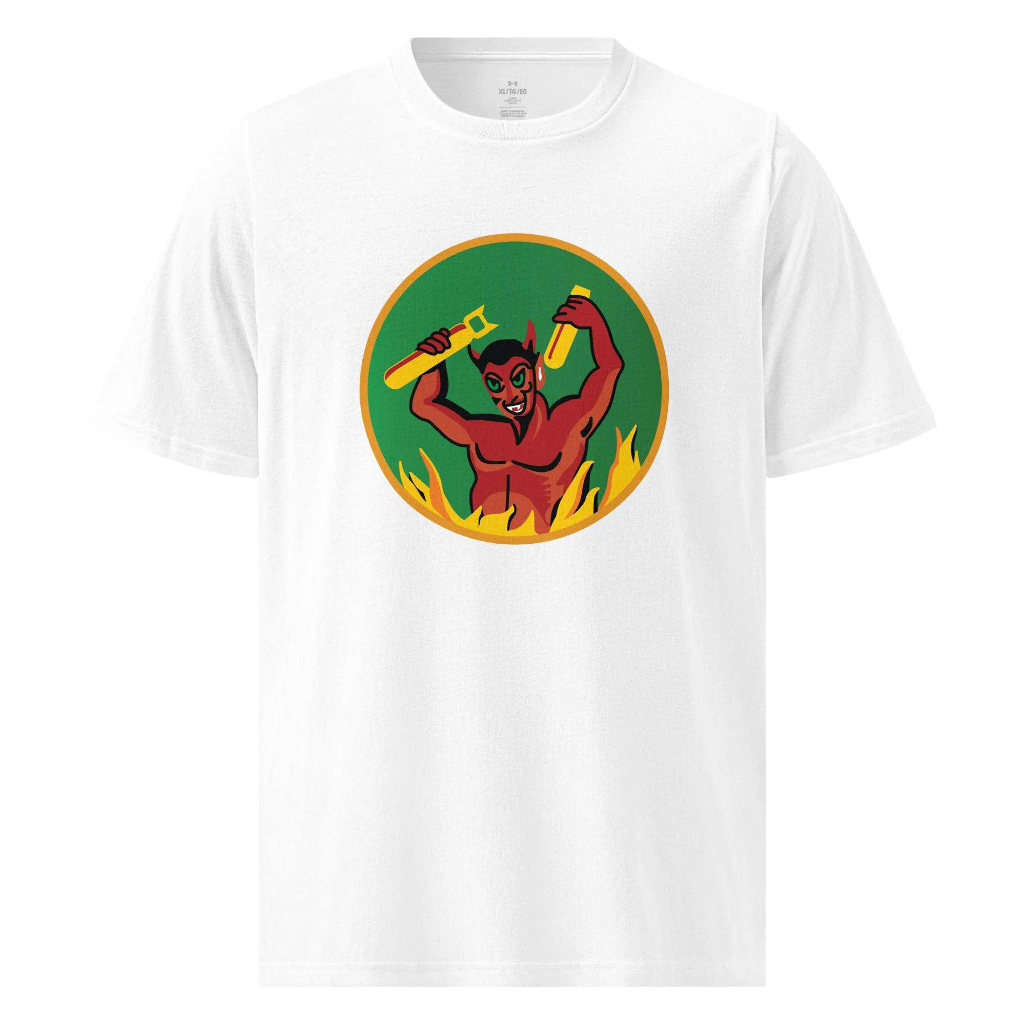 555th Bomb Squadron WW2 Under Armour® Athletic T-Shirt - Image 13