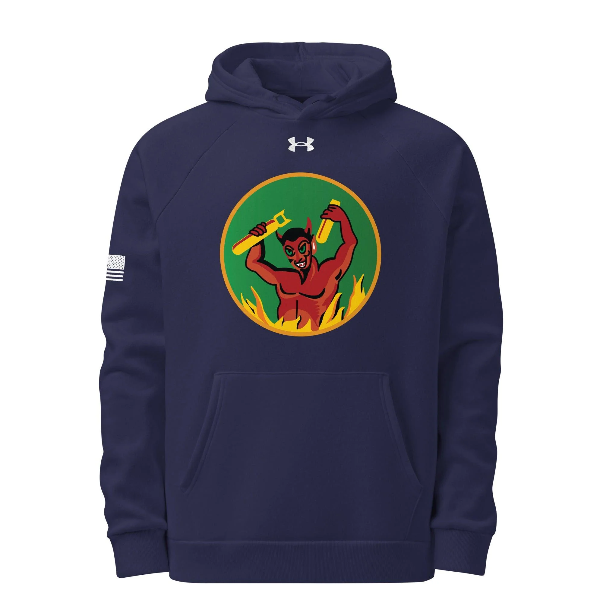 555th Bombardment Squadron Unisex Under Armour® Hoodie - Image 5