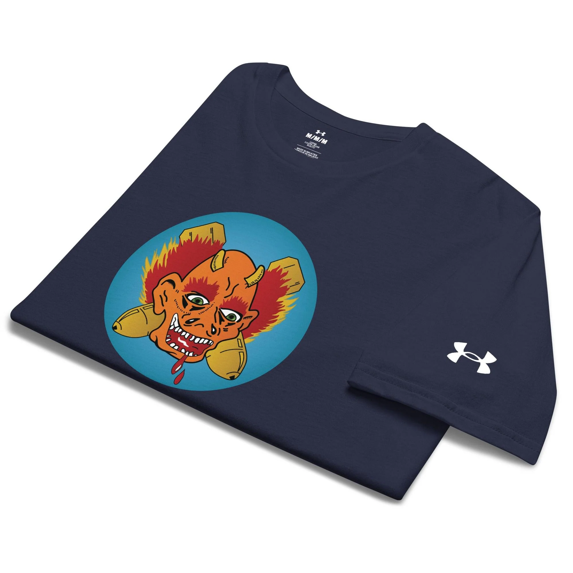 557th Bomb Squadron WW2 Under Armour® Athletic T-Shirt - Image 10
