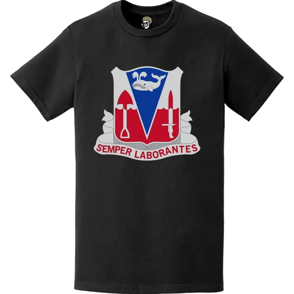 579th Engineer Battalion Logo Emblem T-Shirt