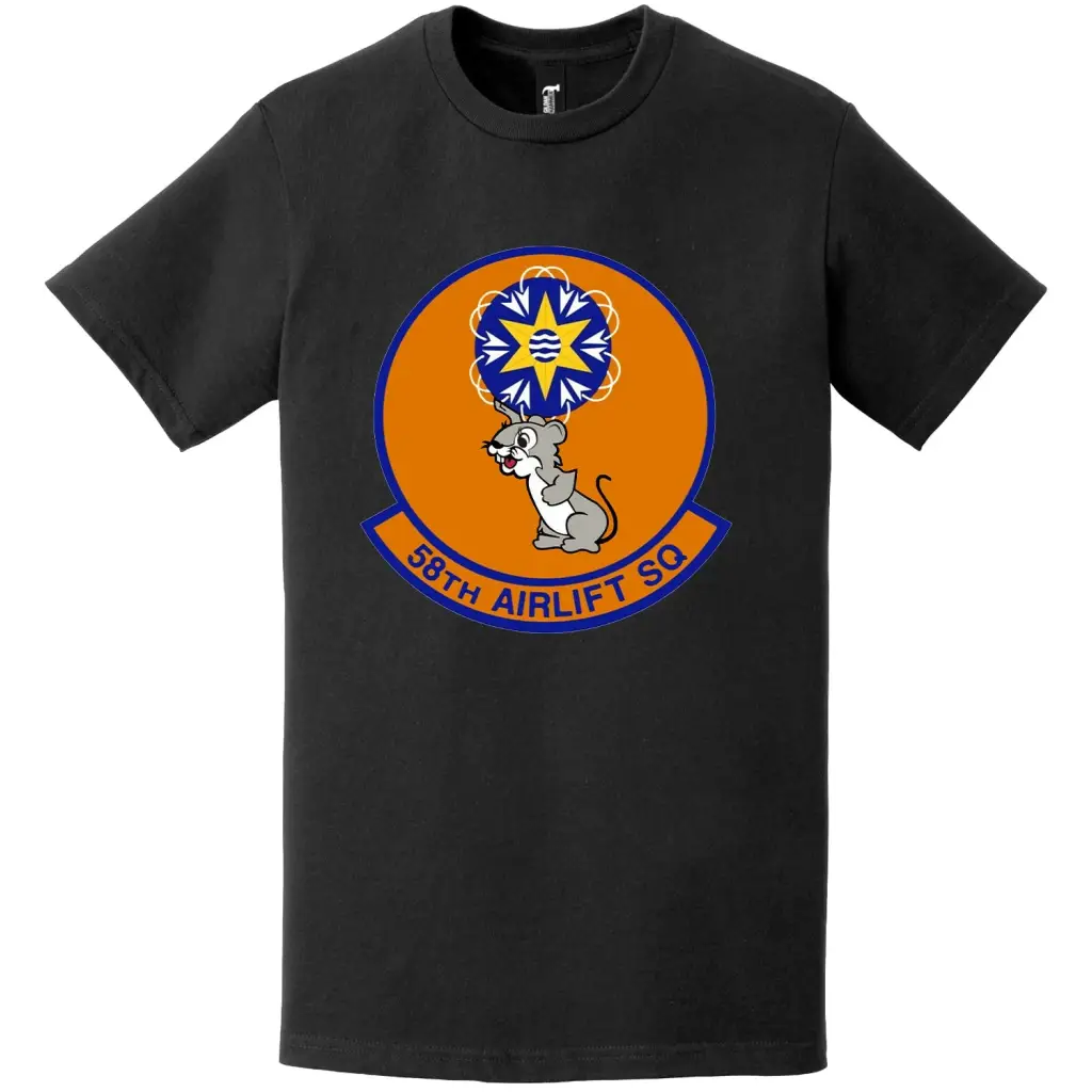 58th Airlift Squadron Logo Emblem T-Shirt