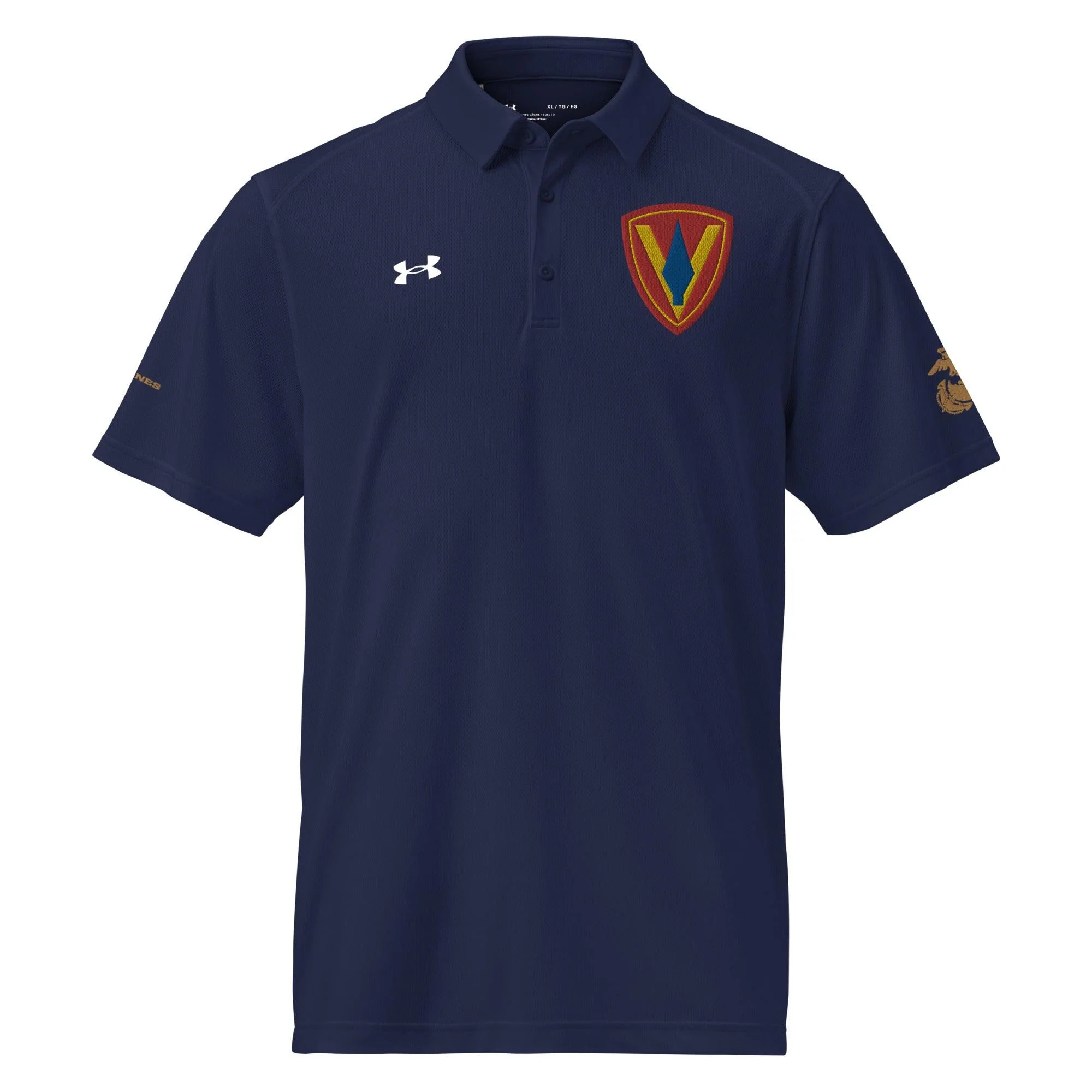 5th Marine Division Embroidered Under Armour® Men's Polo - Image 6