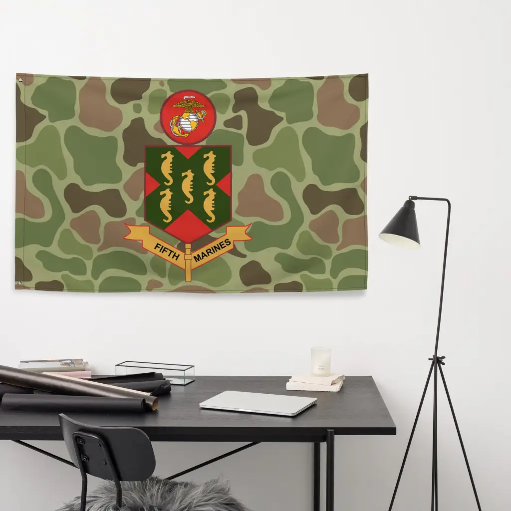 5th Marine Regiment Frogskin Camo Flag - Image 5