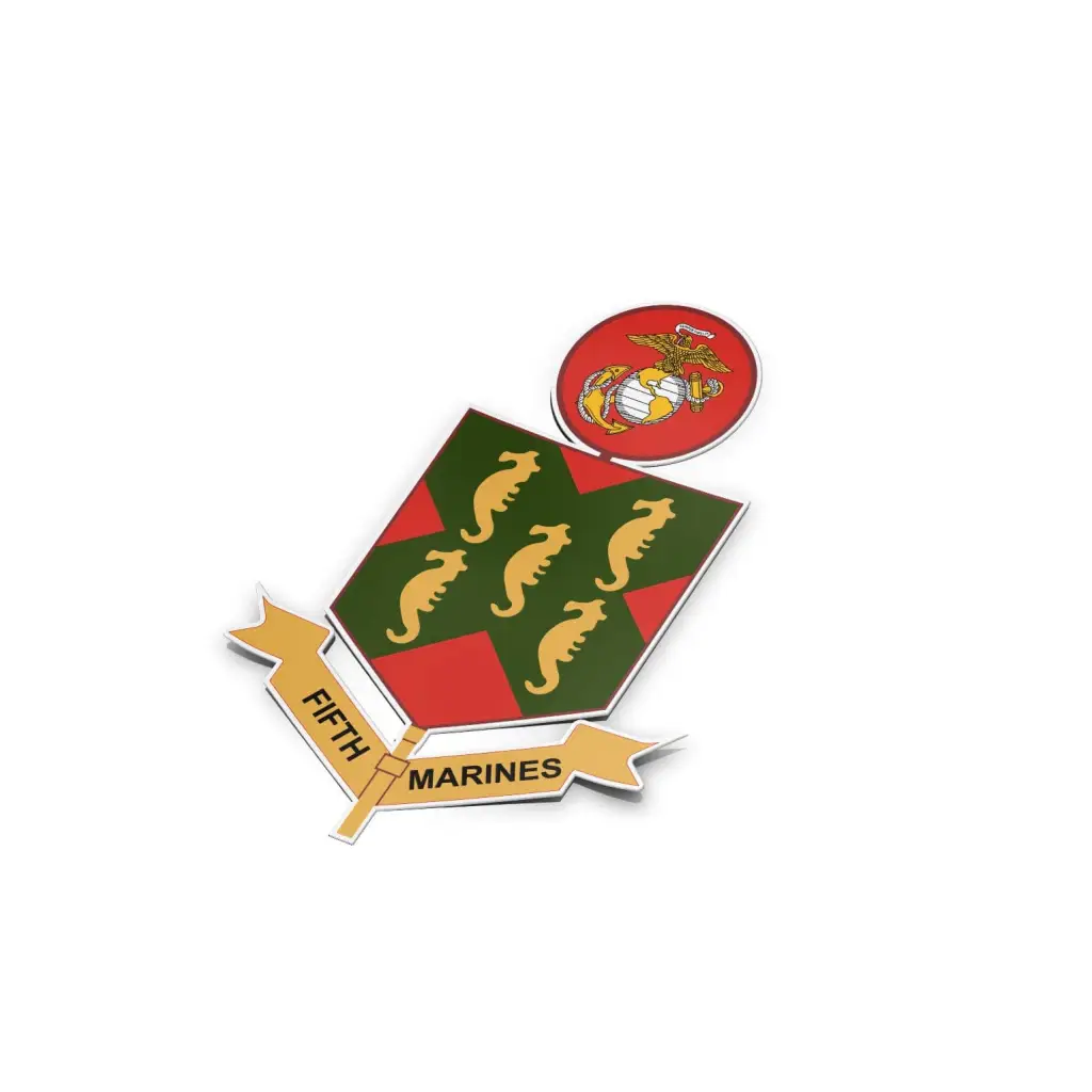 5th Marine Regiment Vinyl Sticker Decal