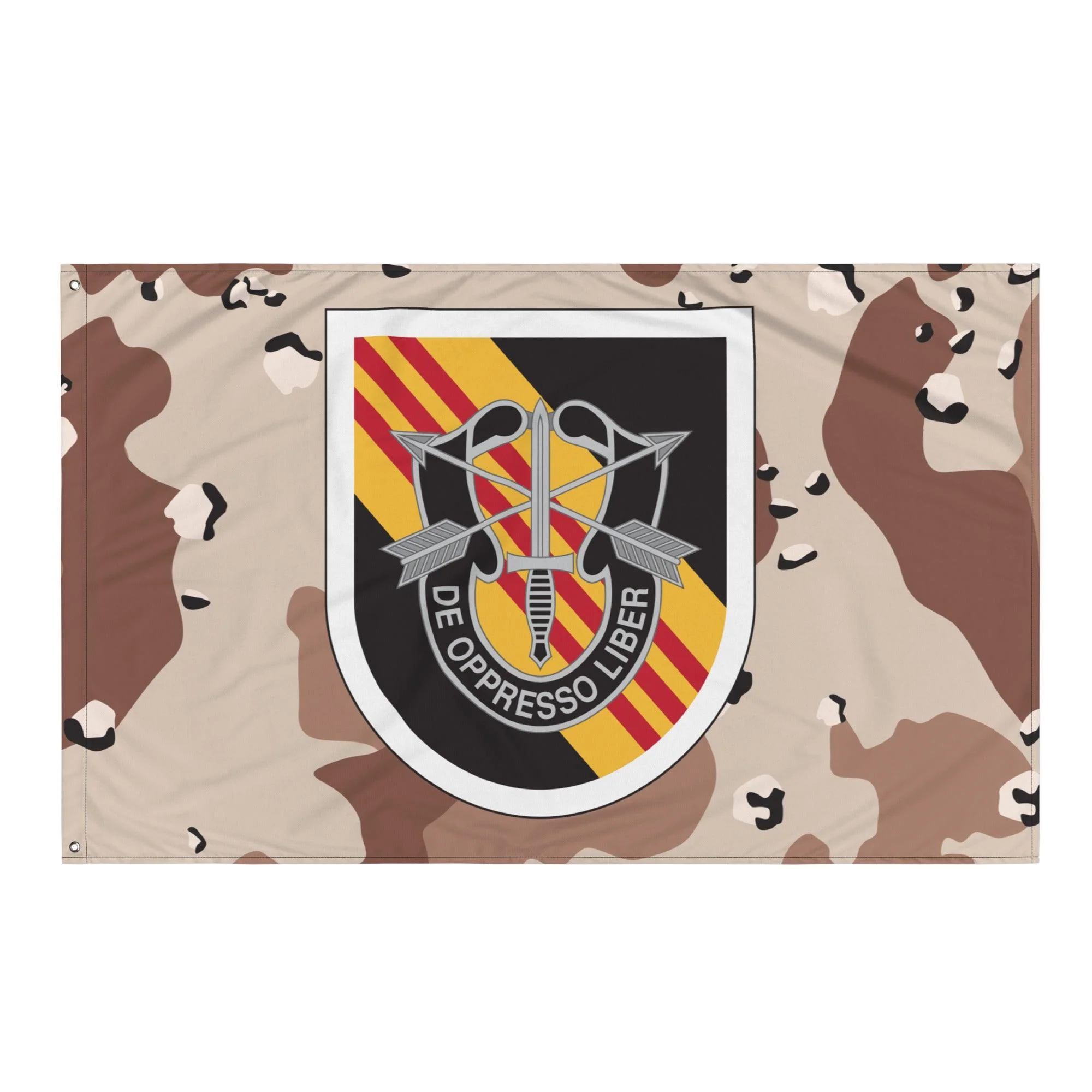 5th SFG (A) Chocolate Chip Camo Flag - Image 4