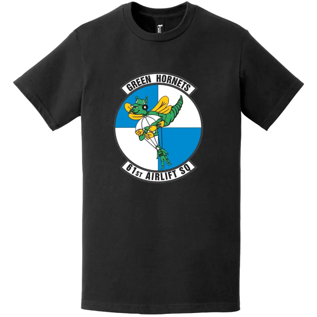 61st Airlift Squadron Logo Emblem T-Shirt