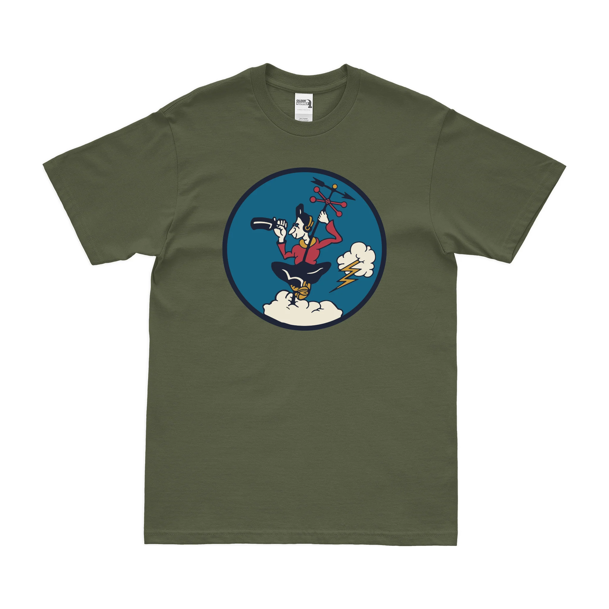 655th Bombardment Squadron WW2 USAAF T-Shirt - Image 2