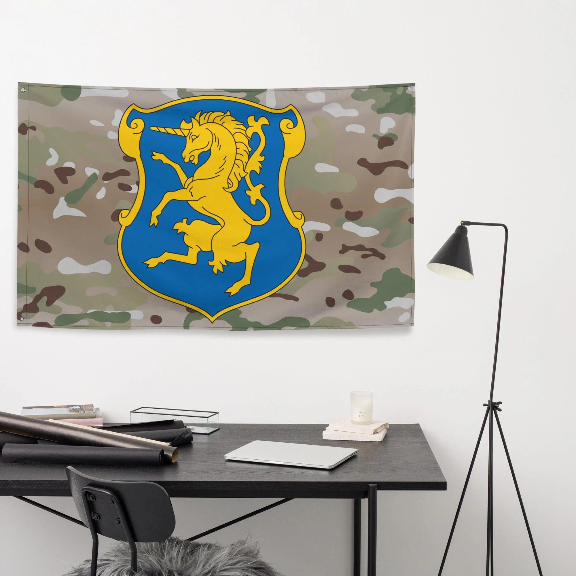 6th Cavalry Regiment Multicam Flag - Image 3