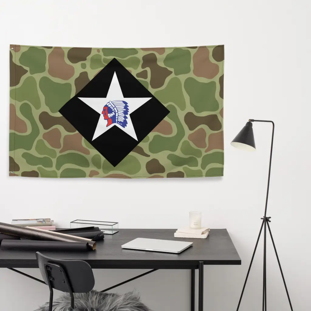 6th Marine Regiment Frogskin Camo Flag - Image 4