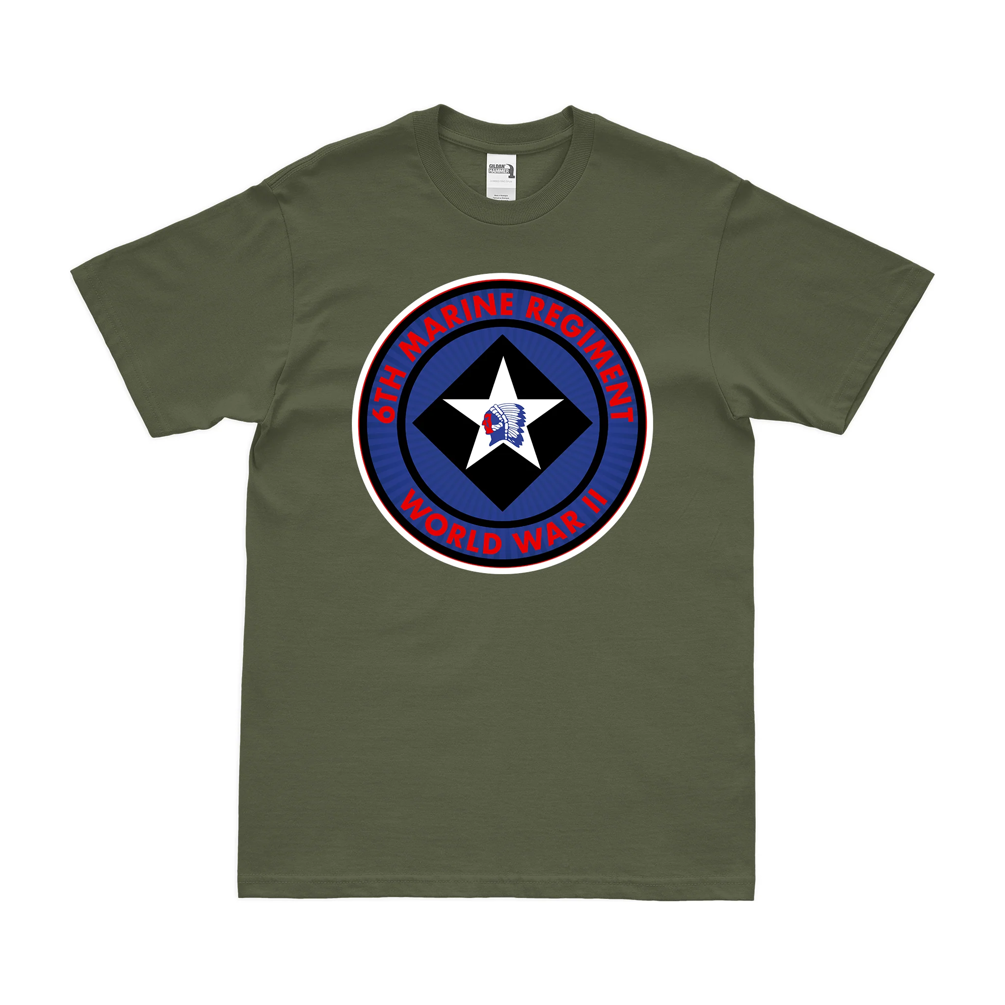 6th Marine Regiment WW2 Legacy T-Shirt - Image 2