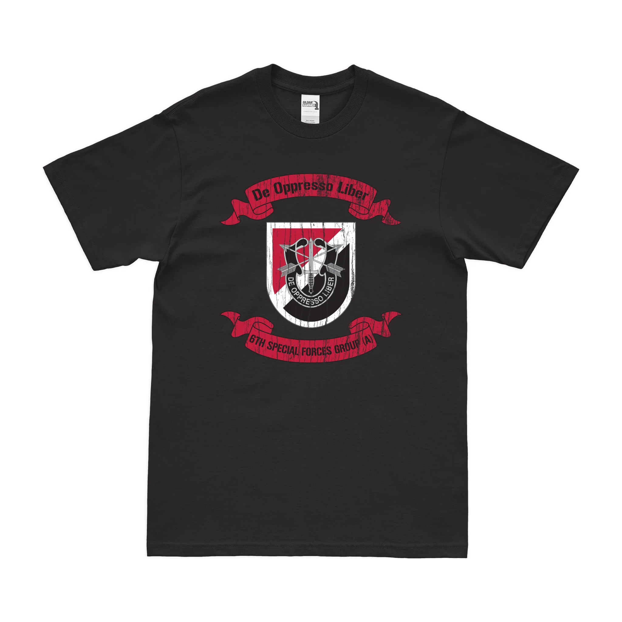 6th Special Forces Group (6th SFG) Legacy Scroll T-Shirt - Image 3