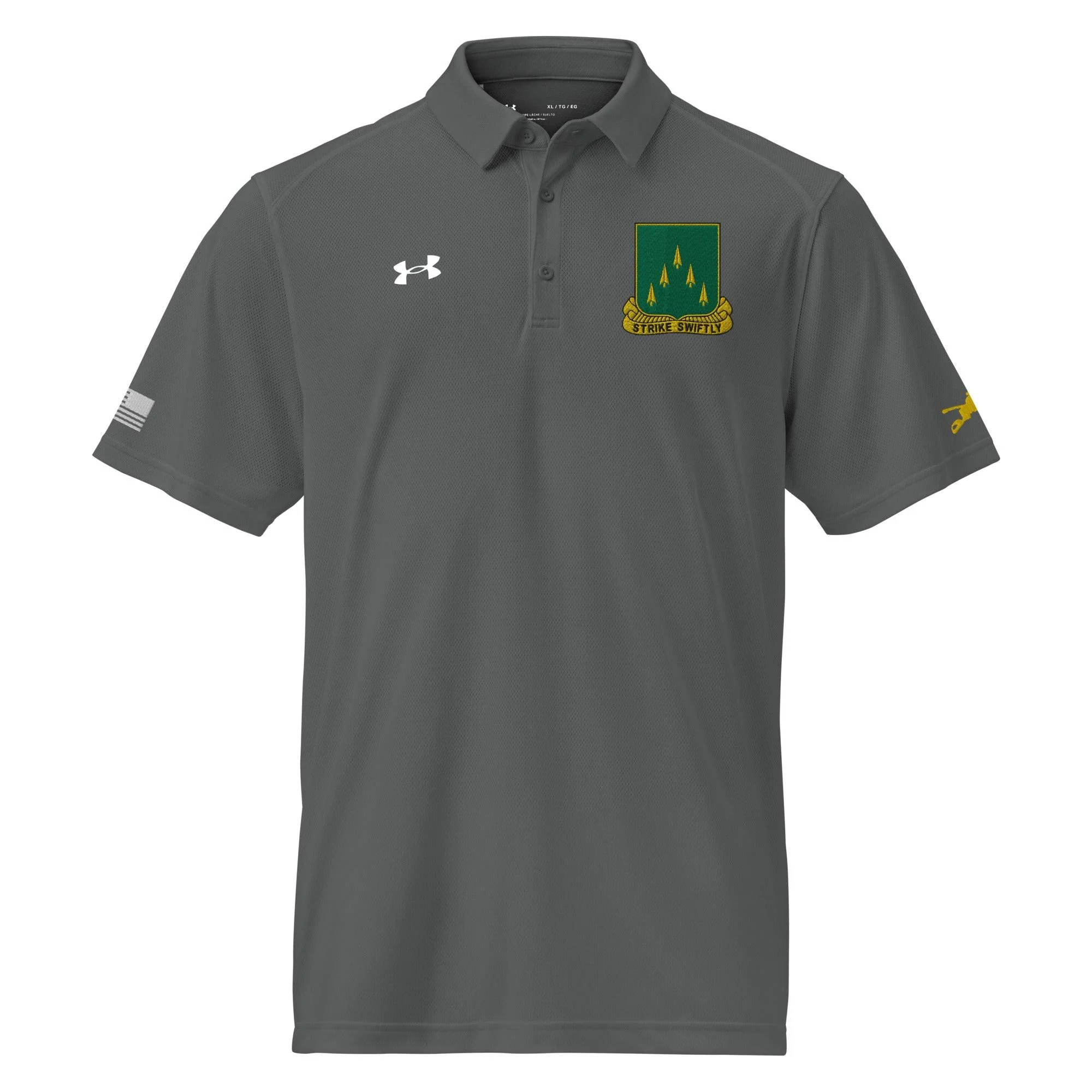 70th Armor Regiment Embroidered Under Armour® Men's Polo - Image 11