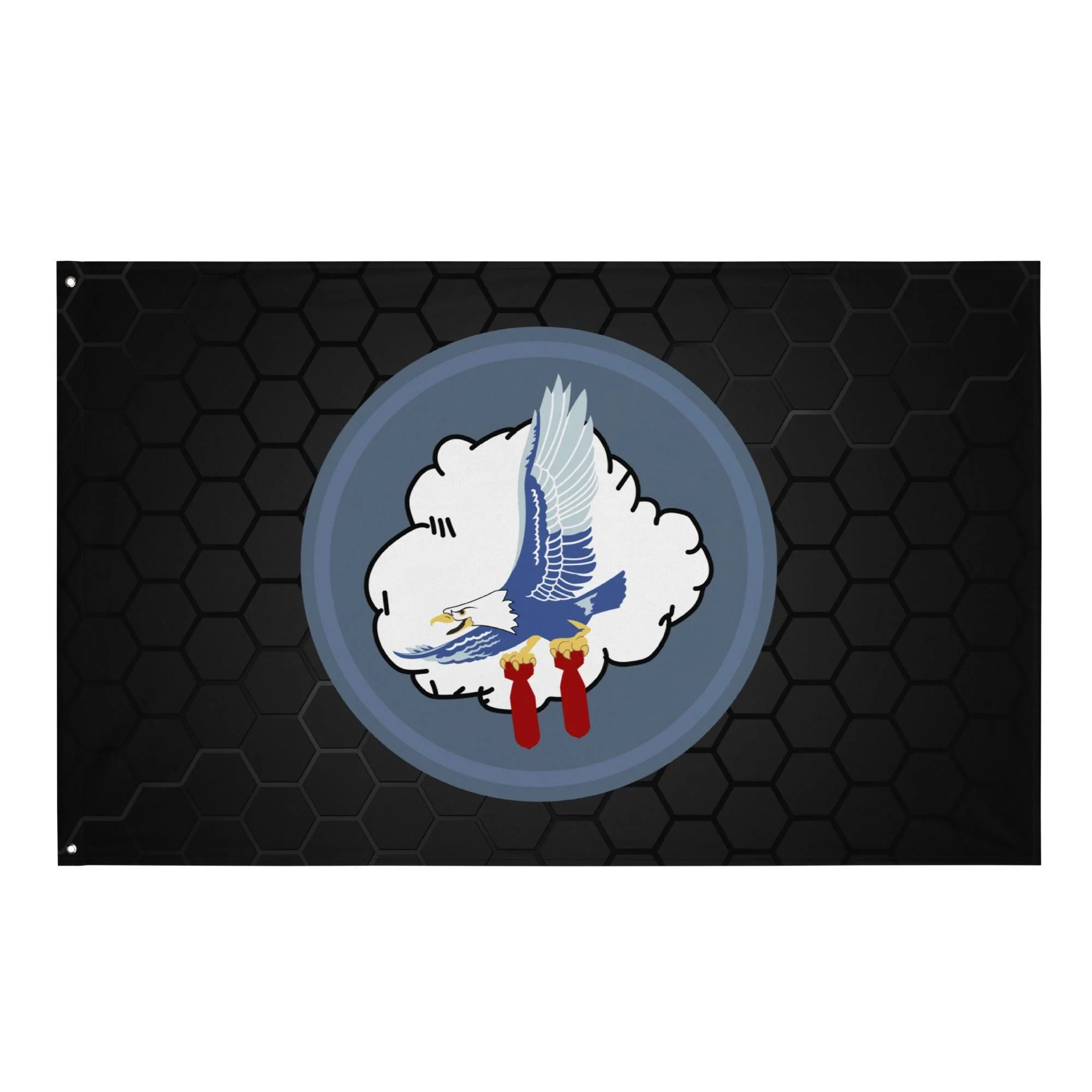 70th Bombardment Squadron WW2 Wall Flag - Image 3