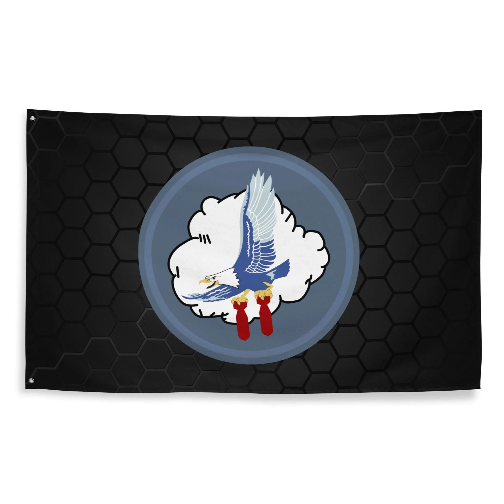 70th Bombardment Squadron WW2 Wall Flag - Image 4