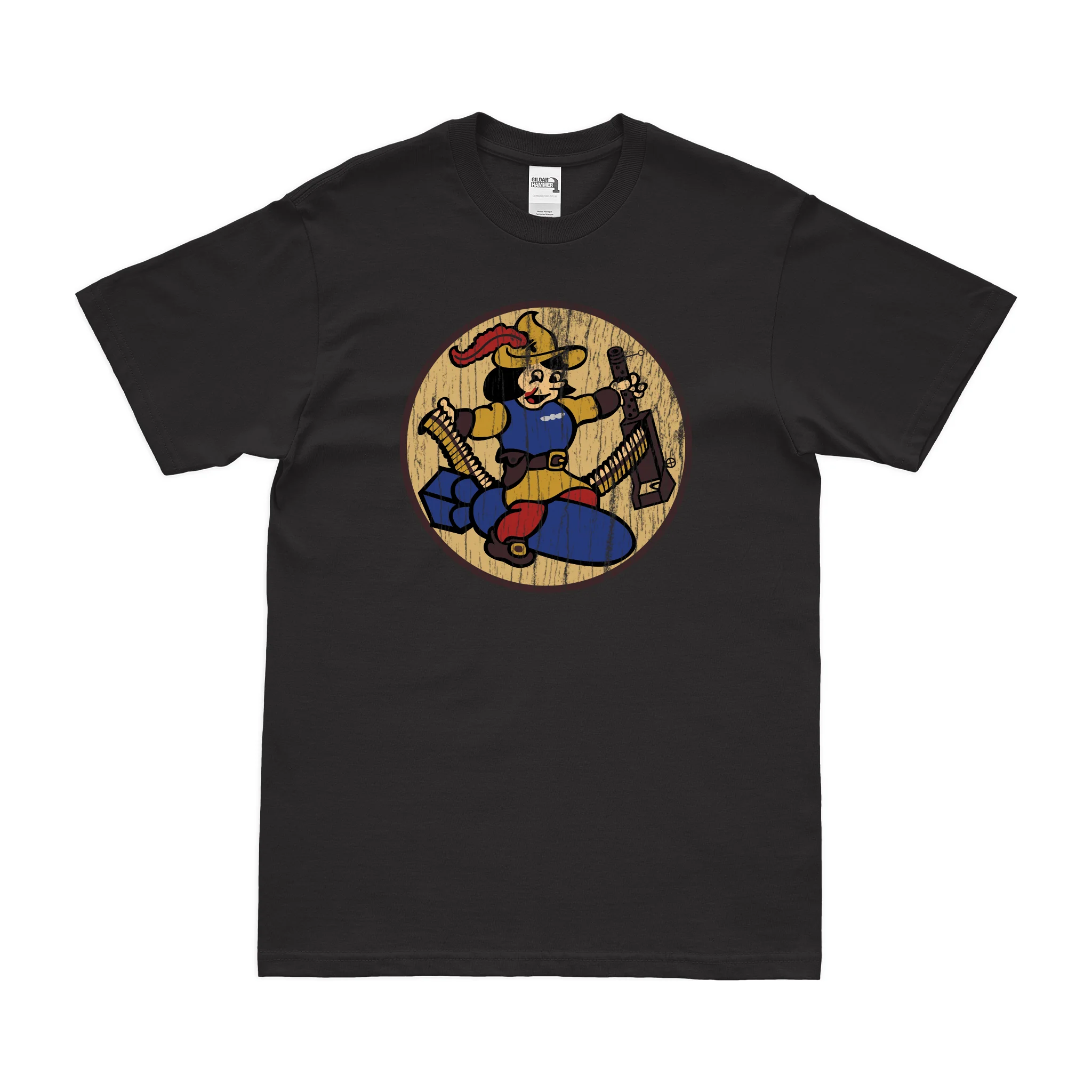 713th Bombardment Squadron WW2 USAAF T-Shirt - Image 3